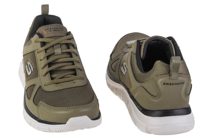 Кроссовки мужские Skechers Track Olive (52631/OLBK) 52631/OLBK фото 4 — интернет-магазин Tapok