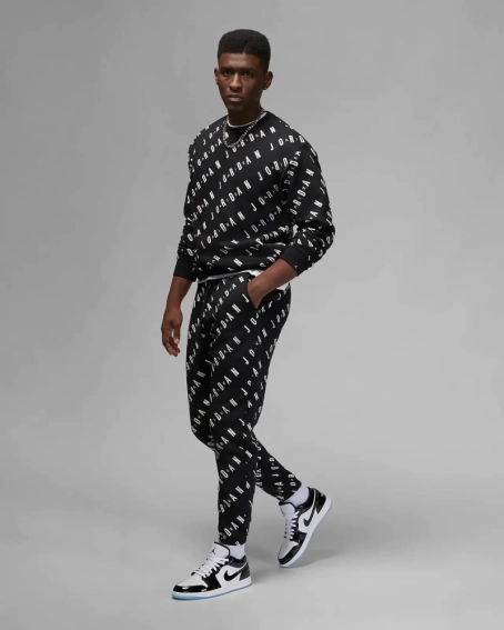 Брюки JORDAN AOP GFX FLC PANT DV7646-010 фото 2 — интернет-магазин Tapok
