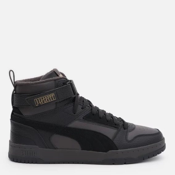 Черевики Puma Rbd Game Wtr Flat Dark Gray-Puma Black-Puma Gold 38760407 фото 1 — інтернет-магазин Tapok