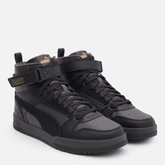 Черевики Puma Rbd Game Wtr Flat Dark Gray-Puma Black-Puma Gold 38760407 фото 2 — інтернет-магазин Tapok