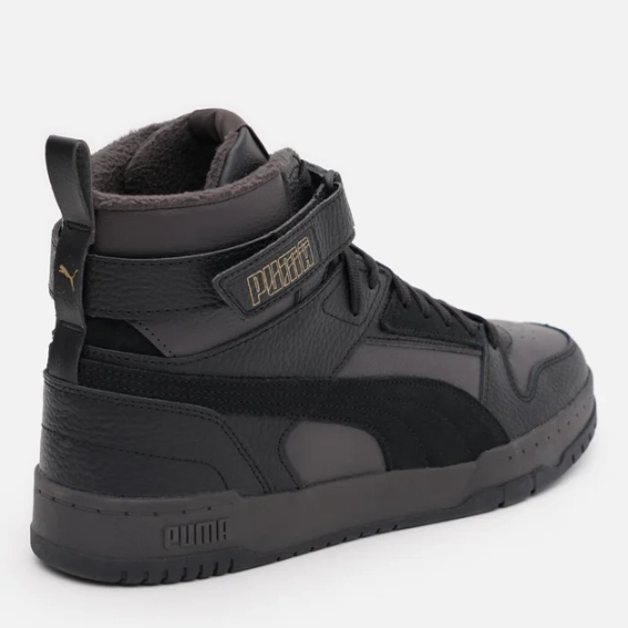 Черевики Puma Rbd Game Wtr Flat Dark Gray-Puma Black-Puma Gold 38760407 фото 4 — інтернет-магазин Tapok