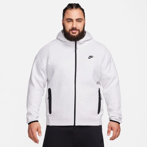 Кофта чоловічі Nike M Tch Flc Fz Wr (FB7921-051) фото 1 — інтернет-магазин Tapok