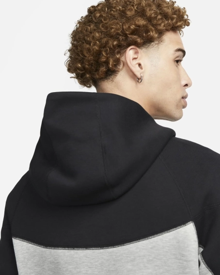 Кофта чоловічі Nike Sportswear Tech Fleece Windrunner Full-Zip Hoodie (FB7921-064) фото 7 — інтернет-магазин Tapok