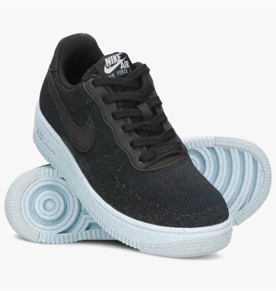 Кроссовки Nike AF1 Crater Flyknit (GS) DH3375 001 фото 4 — интернет-магазин Tapok