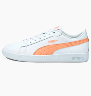 Кроссовки Puma Smash v2 L белые персиковые 365208 26