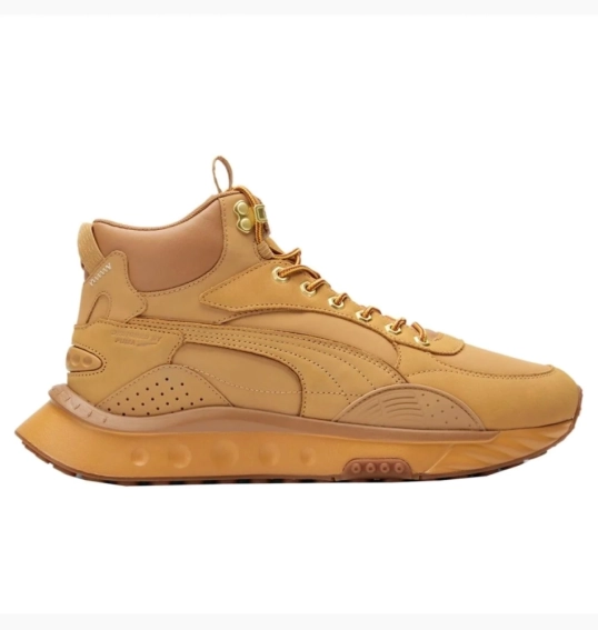 Кроссовки PUMA WILD RIDER MID HIGH TOP BEIGE 386320 01 фото 2 — интернет-магазин Tapok