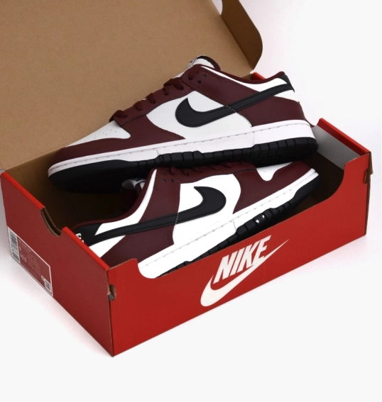 Кроссовки Nike Dunk Low White/Bordo FZ4616-600 фото 13 — интернет-магазин Tapok