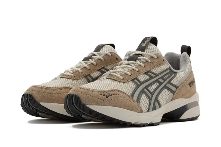 Кроссовки ASICS GEL-1090V2 BEIGE/BROWN 1203A224-102 фото 2 — интернет-магазин Tapok