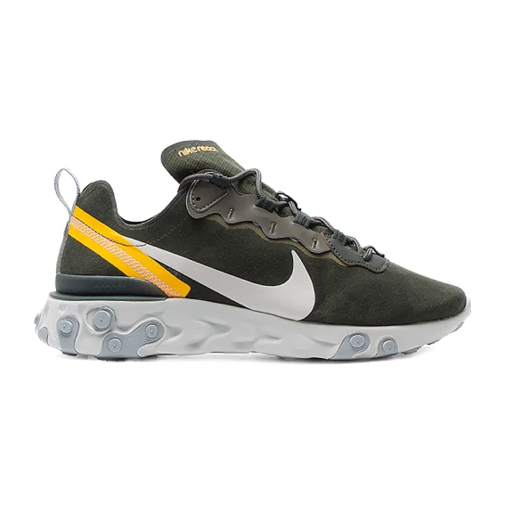 Кросівки Nike React Element 55 Olive Cq6366-300 фото 2 — інтернет-магазин Tapok