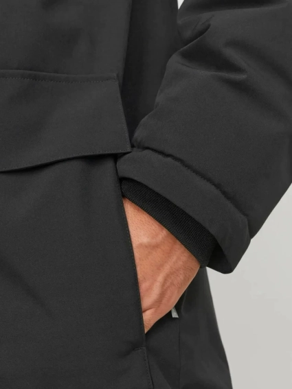 Куртка Jack&Jones Чоловіча зимова куртка, JJTATE 12235845-BLACK фото 3 — інтернет-магазин Tapok