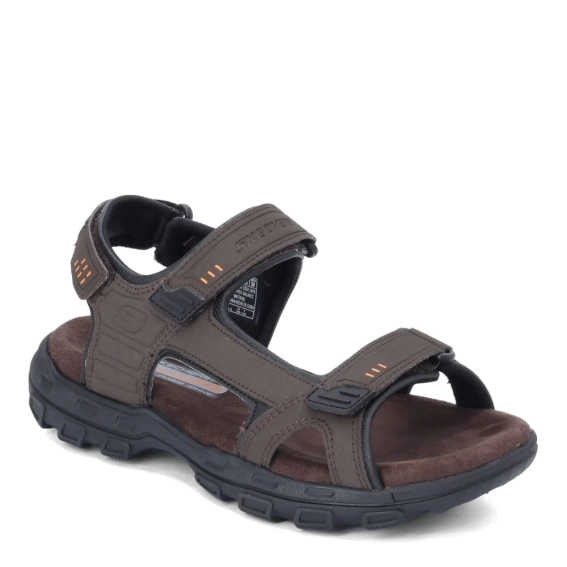 Сандалии Skechers Mens Louden Sandals 64487 BRN фото 1 — интернет-магазин Tapok