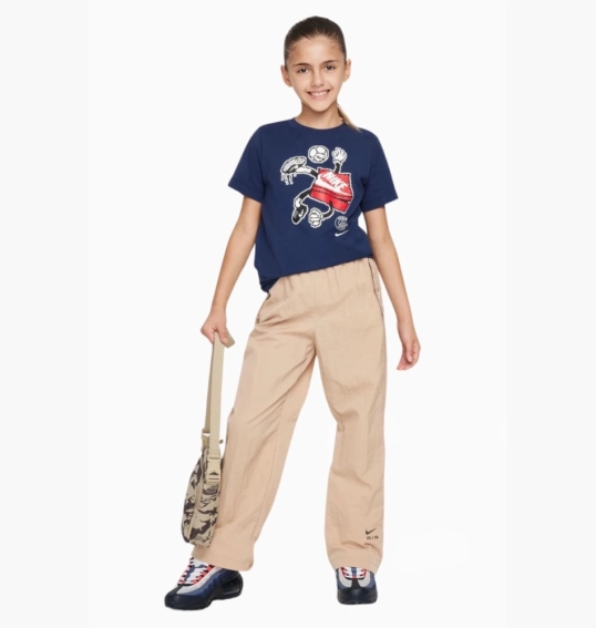 Підліткова футболка NIKE PSG U NK CHARACTER TEE FZ0166-410 фото 4 — інтернет-магазин Tapok