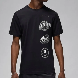 Мужская футболка NIKE M Jordan BRAND LOGO STACK SS CRW FN6027-010