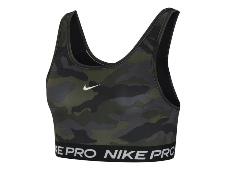 SWOOSH BRA CAMO PRT CU7353-010 фото 1 — интернет-магазин Tapok