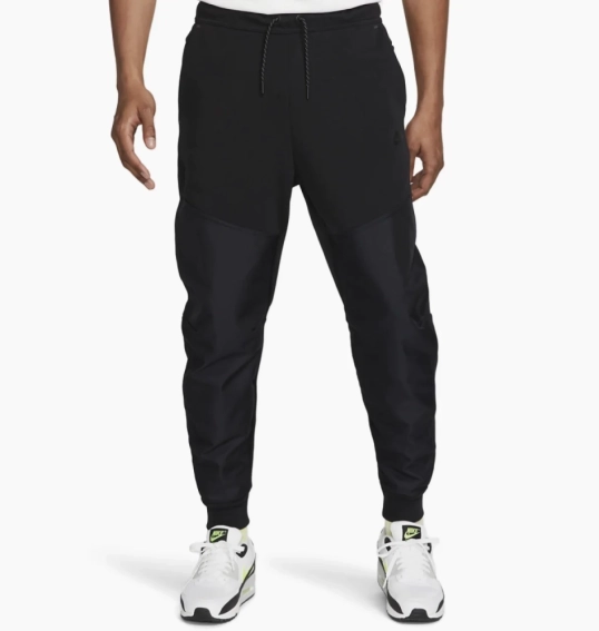 Брюки Nike M NK TCH FLC OVERLAY JGGR DR6171-010 фото 1 — інтернет-магазин Tapok