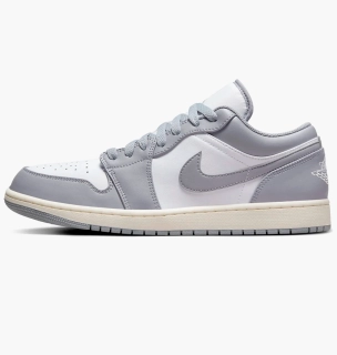 Кросівки Air Jordan 1 Low Vintage Stealth Grey Grey/White 553558-053