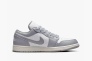 Кроссовки Air Jordan 1 Low Vintage Stealth Grey Grey/White 553558-053 Фото 4