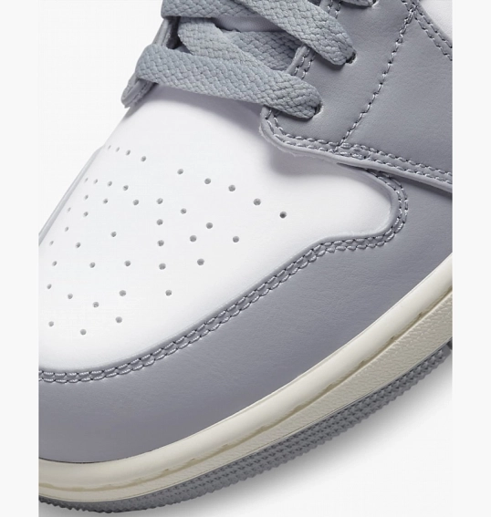Кроссовки Air Jordan 1 Low Vintage Stealth Grey Grey/White 553558-053 фото 8 — интернет-магазин Tapok