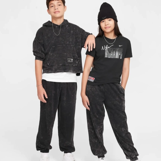 Підліткові штани NIKE K NK COB FLC PANT WASH FZ5264-010 фото 5 — інтернет-магазин Tapok