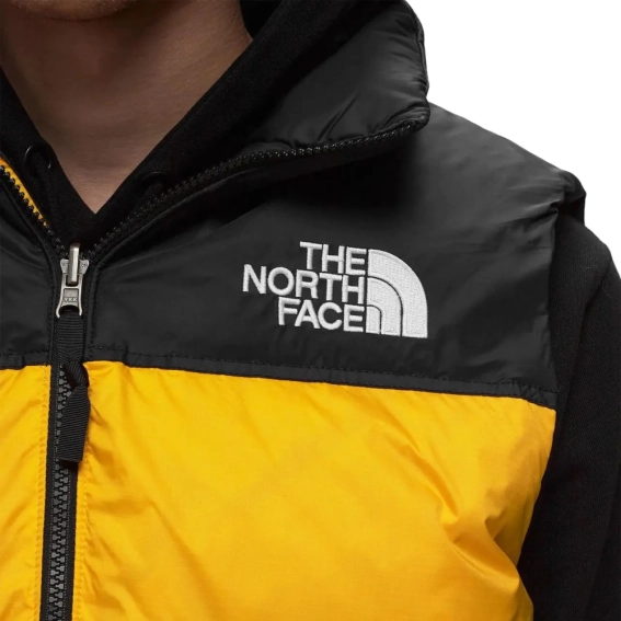 Жилетка The North Face 1996 Retro Nuptse Vest Yellow/Black NF0A3JQQZU3 фото 2 — интернет-магазин Tapok