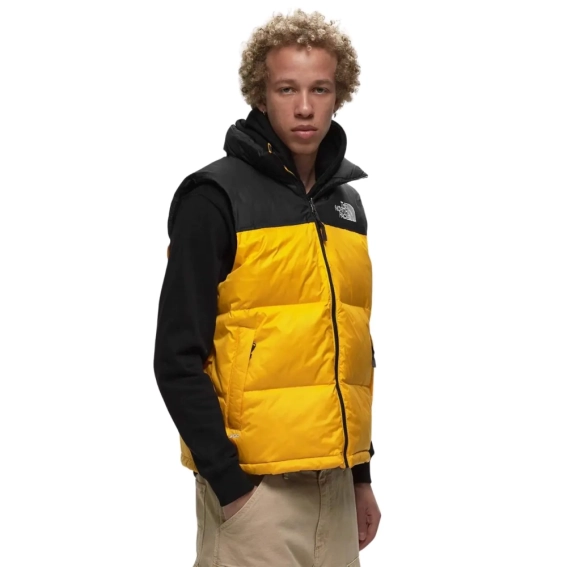 Жилетка The North Face 1996 Retro Nuptse Vest Yellow/Black NF0A3JQQZU3 фото 5 — интернет-магазин Tapok