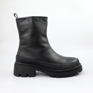 Челси женские мех 590092 Черные