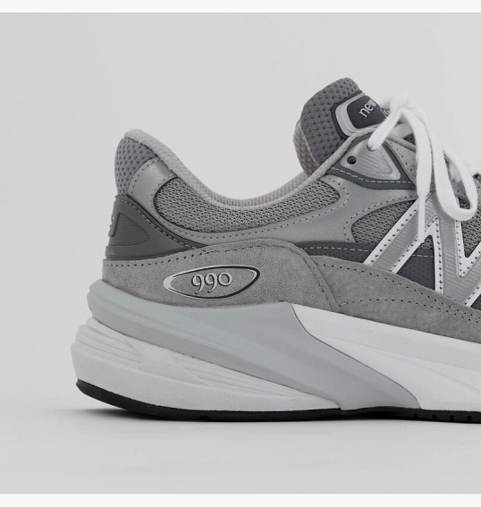 Кросівки чоловічі New Balance made in USA 990 Grey M990Gl6 фото 3 — інтернет-магазин Tapok