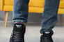 Чоловічі кросівки текстильні літні чорні Emirro JD сетка Фото 2