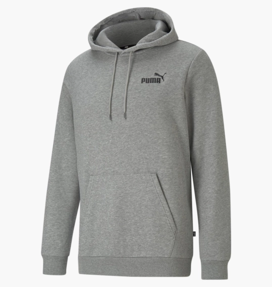 Худі чоловіче Puma Essentials Small Logo Hoodie Grey 586690-03 фото 1 — інтернет-магазин Tapok