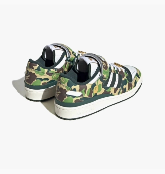Кроссовки ADIDAS FORUM 84 BAPE LOW ID4771 фото 2 — интернет-магазин Tapok