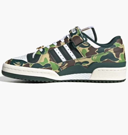 Кроссовки ADIDAS FORUM 84 BAPE LOW ID4771 фото 4 — интернет-магазин Tapok