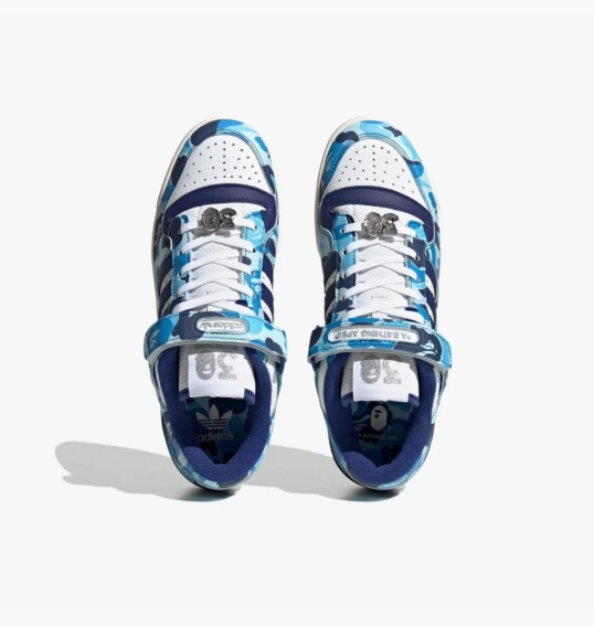 Кроссовки ADIDAS FORUM 84 BAPE LOW ID4772 фото 3 — интернет-магазин Tapok