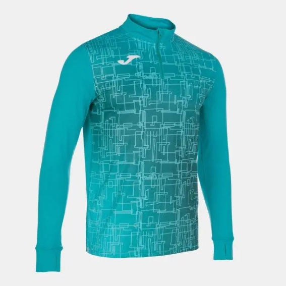 Мужская спортивная кофта Joma Elite VIII Бирюзовый фото 2 — интернет-магазин Tapok