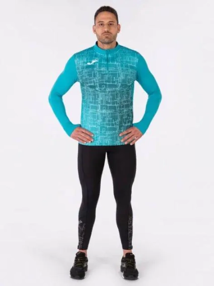 Мужская спортивная кофта Joma Elite VIII Бирюзовый фото 4 — интернет-магазин Tapok