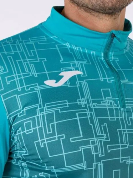 Мужская спортивная кофта Joma Elite VIII Бирюзовый фото 5 — интернет-магазин Tapok