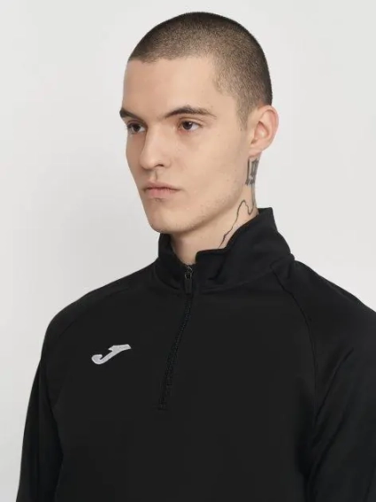 Мужская спортивная кофта Joma Faraon Черный фото 4 — интернет-магазин Tapok