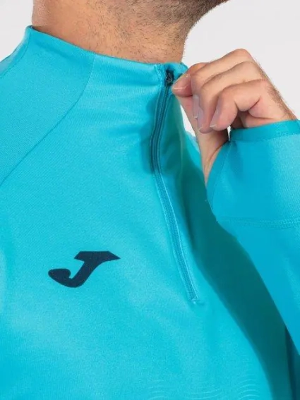 Жіноча спортивна кофта Joma Elite VII Блакитний/Темно-синій фото 5 — інтернет-магазин Tapok