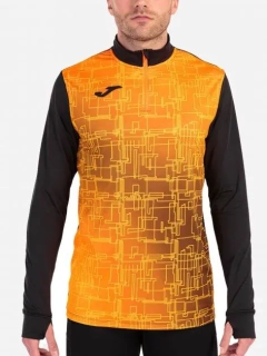 Чоловіча спортивна кофта Joma Elite VIII Чорний/Помаранчевий