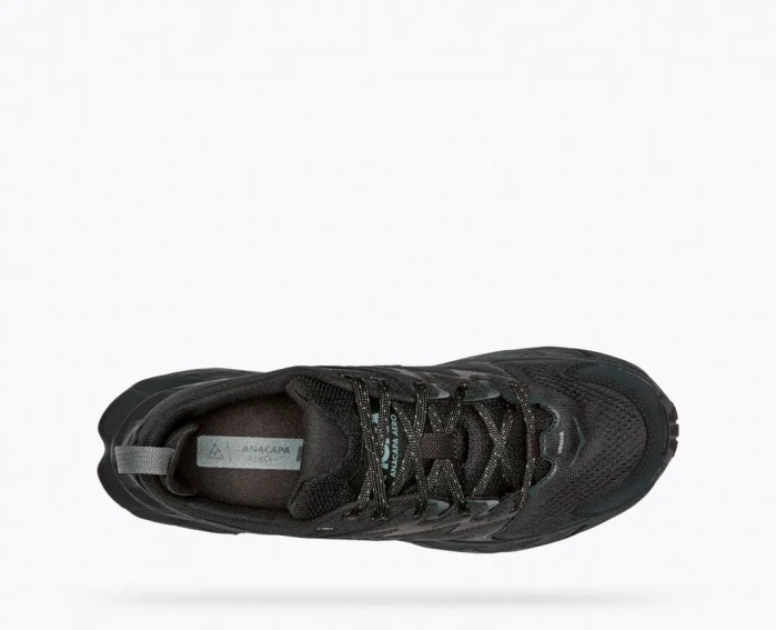 Мужские кроссовки для бега/трекинга Hoka M ANACAPA BREEZE LOW BLACK 2024 фото 2 — интернет-магазин Tapok