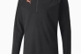 Кофта мужская Puma individualFinal 1/4 Zip Trai Black-Neon Citrus Фото 1