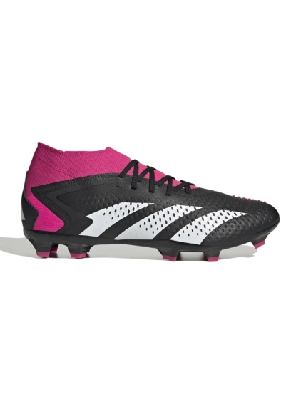 Бутсы футбольные мужские Adidas Predator Accuracy.3 FG UNI Black/Pink фото 3 — интернет-магазин Tapok