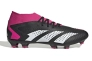Бутсы футбольные мужские Adidas Predator Accuracy.3 FG UNI Black/Pink Фото 3