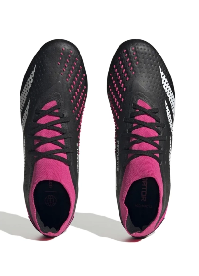 Бутсы футбольные мужские Adidas Predator Accuracy.3 FG UNI Black/Pink фото 6 — интернет-магазин Tapok