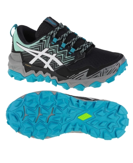 Кроссовки женские Asics GEL-FujiTrabuco 8 GTX Fresh Ice/White фото 2 — интернет-магазин Tapok