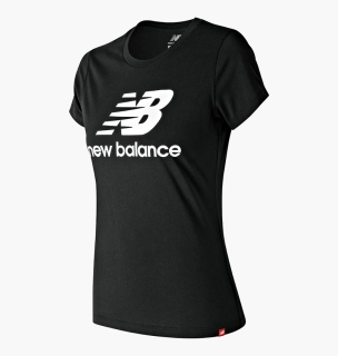Футболка New Balance Ess Stacked Logo Black WT91546BK