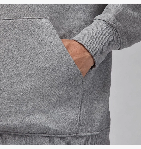 Худі чоловіче Air Jordan Flight Fleece Grey FV7247-091 фото 5 — інтернет-магазин Tapok