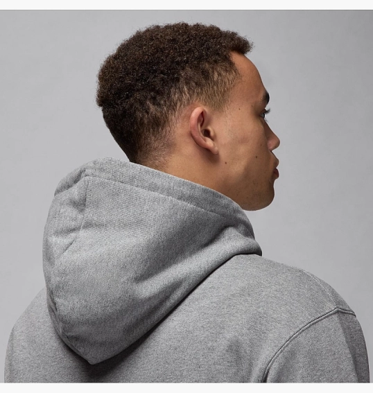 Худі чоловіче Air Jordan Flight Fleece Grey FV7247-091 фото 6 — інтернет-магазин Tapok