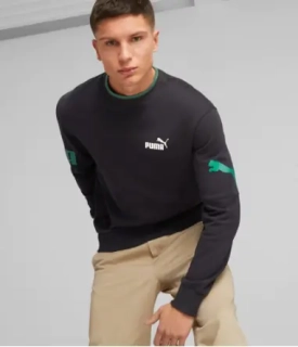 Свитшот Puma POWER Colourblock Crew Neck Sweatshirt 673323 51