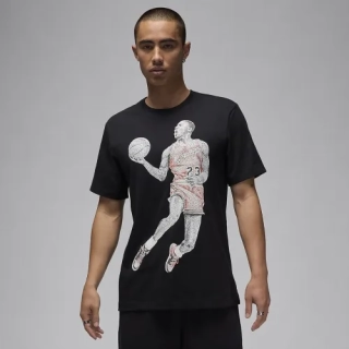 Мужская футболка NIKE M Jordan BRAND DOT MJ SS CREW FZ1936-010