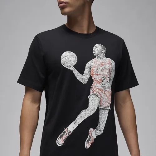 Мужская футболка NIKE M Jordan BRAND DOT MJ SS CREW FZ1936-010 фото 3 — интернет-магазин Tapok
